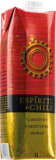Espíritu de Chile Cabernet Carmenere Shiraz kartonkitölkki