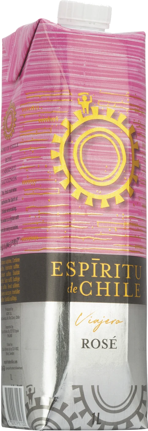 Espíritu de Chile Viajero Rose kartonkitölkki